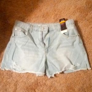NoBo Daisy Duke Blue Jean Shorts Size 13 Brand New with Tags